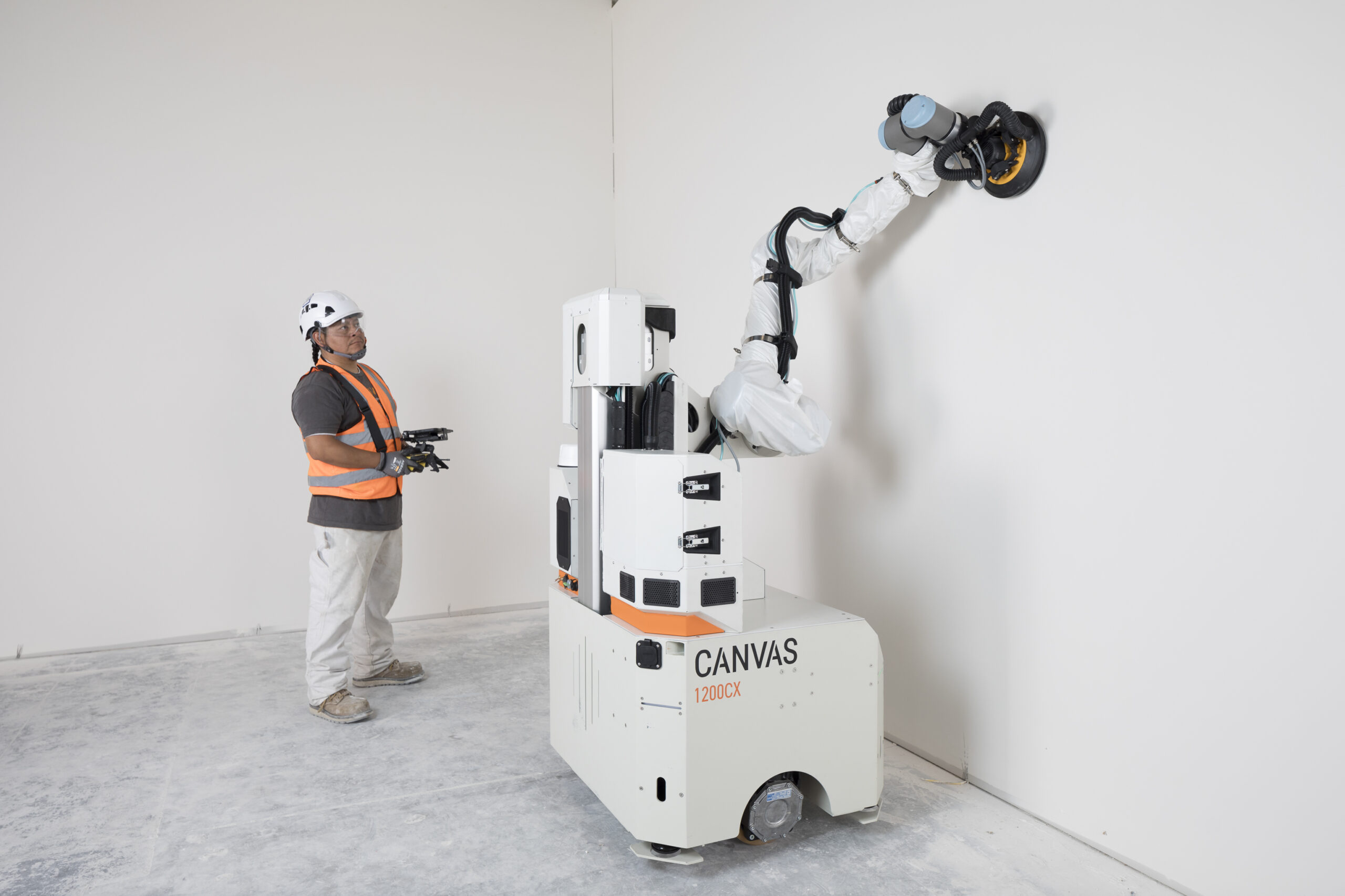 Canvas, World’s First Robotic Drywall Finishing Company, Launches the 1200CX